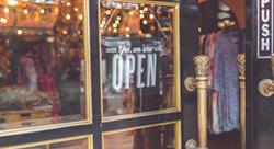 Open for business