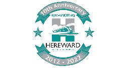 Hereward CRP 10th anniversary logo
