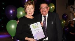 Penny Stocks and Cllr Mike Cornwell Pride In Fenland awards 2017