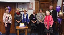 Current Golden Age committee members with Marjorie (Madge) Cotterell