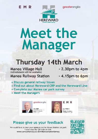 Meet the Manager Manea Station